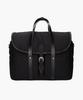 Thetung [Japanese Material_Ieum] Premium Leather Trim Business Tote Bag [Black]