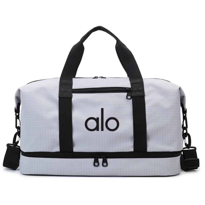 Sports and Leisure Independent Shoe Compartment Handbag for Women, Large-capacity Travel Bag, Shoulder and Crossbody Luggage Bag Alo Male