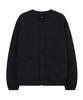 Covernat Short Quilted Jacket Dark Navy