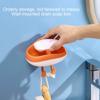 Bathroom Shower Soap Box Dish Storage Suction Cup Cloud Shape Plastic Punch Free Wall Mount Soap Holder Case