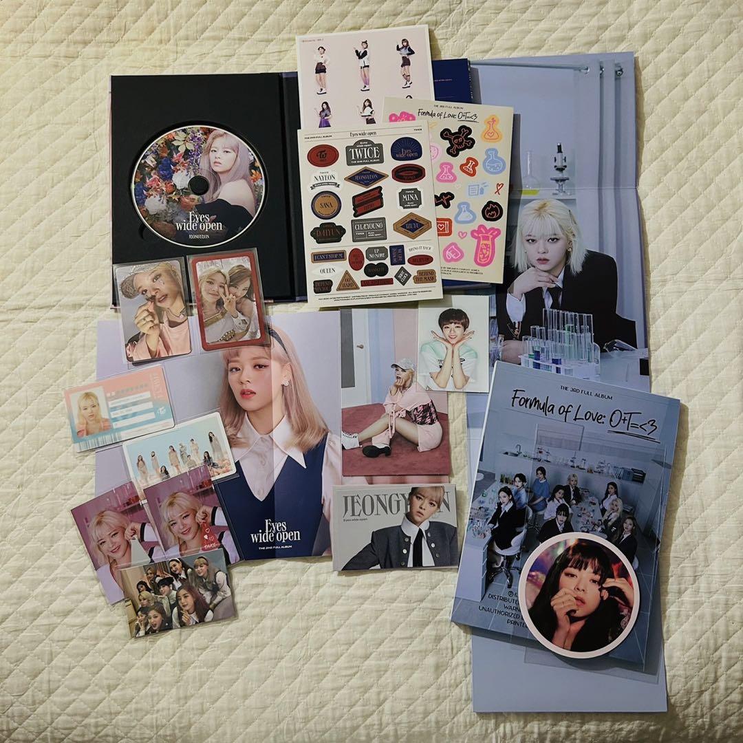 

[USED] TWICE CD trading card Jeongyeon set