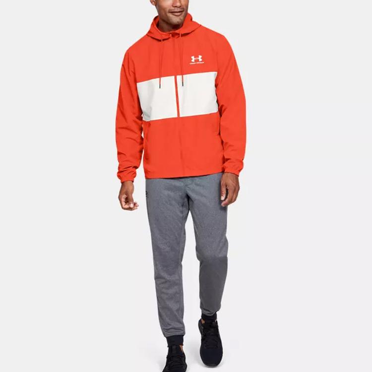 Under Armour Sportstyle Wind Jacket Men Jackets Orange 1329297-856