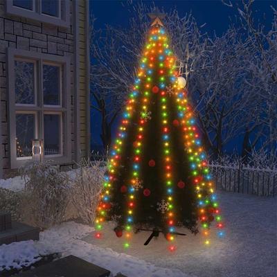 Vidaxl Christmas Light Net, 300 Colorful LED Lights, 300 Cm