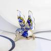 Fashion Creative Rhinestones Hummingbird Brooches For Women Clothing Coat Accessries Gifts