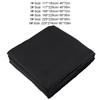 2pcs  Set Black   Thickened Mildew proof Lightproof Curtain Household(1#)