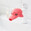 Silicone Baby Washing Helper Splash-proof Cartoon Faucet Extender Cute   Kids Hand Washing
