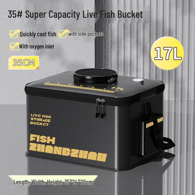 

Portable Folding Live Fish Bucket