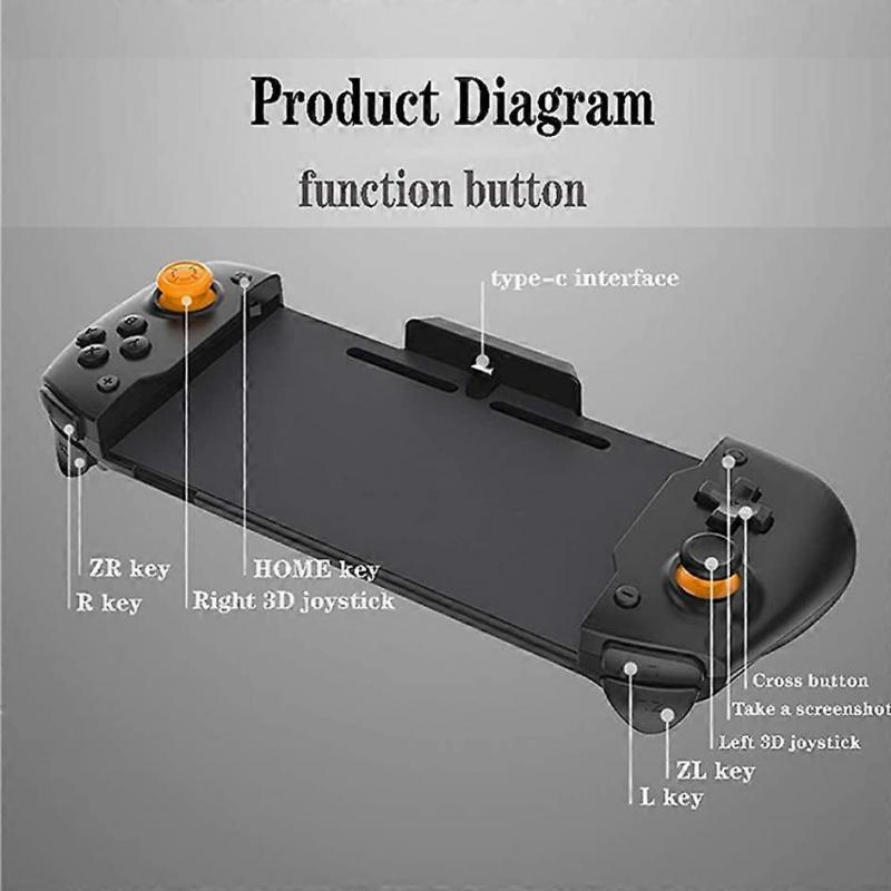 For Nintendo Switch Gamepad Controller Handheld Grip Double Motor Vibration Built-in 6-Axis Gyro Design Joycon with Storage Box