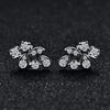New Arrivals Moissanite Diamond 925 Sterling Silver Stud Earrings Passed Diamond Test Moissanite Fine Jewelry For Women Gift