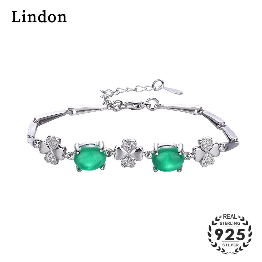 Lindon Zircon Bracelet Jewelry Geometric Bead Chain Link Bracelets Fashion Fine Wedding Gift for Girlfriend Women