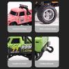 ABS 1/64 Mini Rc Monster Truck With Trailer 4G Remote Control USB Rechargeable Alloy Housing
