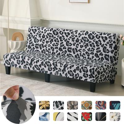 2026 New Style Folding Sofa Bed Cover Sofa Covers Spandex Stretchdouble Seat Cover Slipcovers for Living Room Geometric Print