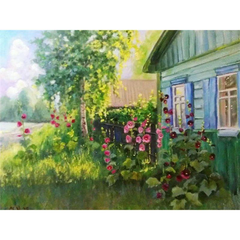 Scenery Diy Painting 5d Diamond Mosaic Cross Stitch Landscape Diamond Embroidery Decorations For Home