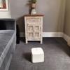 Wood Carved Side Cabinet Bedside Storage With Desk Drawer,Living Room End Table Furniture-Sideboard Drawer-Wood Cupboard Nightstand