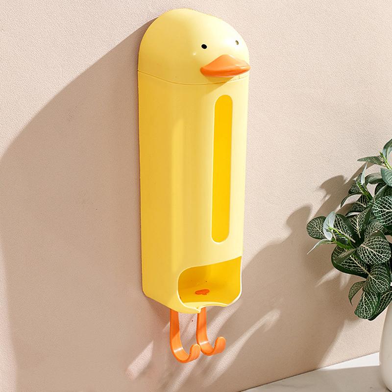 

Wall-Mounted Grocery Bag Dispenser Underwear Storage Box Easy To Use Dust-Proof Panties Socks Organizer Home Storage Box