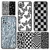 Cow Zebra Pattern Phone Case For OnePlus 10 9 Pro 9T 10R 9R 9RT 8T 8 7 6T 7T Nord 2T CE 2 5G N200 N10 N100 Silicone Black Cover