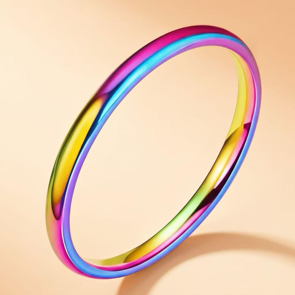 Inel de Lux Ușor High-End din Oțel Inoxidabil pentru Femei - Nu Se Decolorează, Design Francez cu Finisaj din Titan.