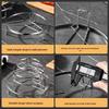 Thickened Stainless Steel Elevated Steaming Rack & Heat Insulation Mat