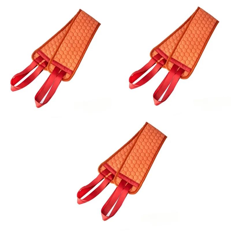 Masážny chrbát s rúčkami Obojstranný exfoliačný masážny chrbát Masážna utierka na chrbát Exfoliačná umývacia handrička Domáca kúpeľová pomôcka