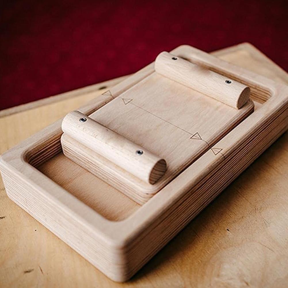 Wooden Finger Exerciser Finger Competition Board Portable Finger Strengthener Wrist Strength Trainer Climbers Training Equipment