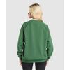 Gymshark Training Oversized Fleece Sweatshirt Classic Green B5a9r Ec20