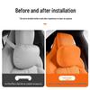 YU7 Seat Magnetic Suede Headrest: Breathable, Comfortable Automotive Head Support