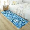 Machine Washable Corridor Carpet for Living Room, Bedroom, Bedside Rug, Soft Floor Mat, Non-Slip Home Decoration, Vintage Carpet