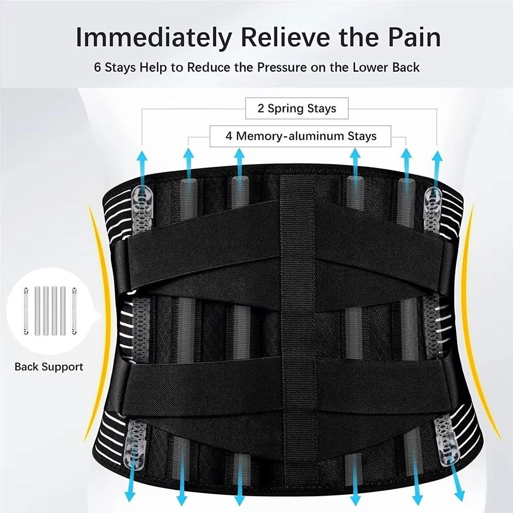 Breathable Back Support Belt Anti-Skid Waist Support Belts New Lower Back Brace