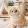 Anti Scratch Pet Breathable Hood Adjustable Drawstring Anti Stuffiness Anti Licking Cover Comfortable Cats Head Cover