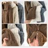 Oversized Chunky Cable Knit Sweater Coat for Women, Autumn Winter High-End Casual Knit Cardigan Top