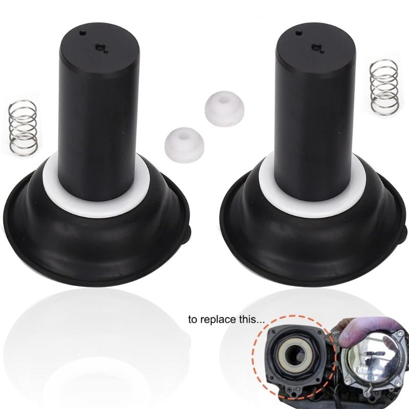 Rebuild Diaphragm Plunger Kit for Virago XV535 Carburetor Repair Rebuild Repairing Set with Diaphragm Easy Installation