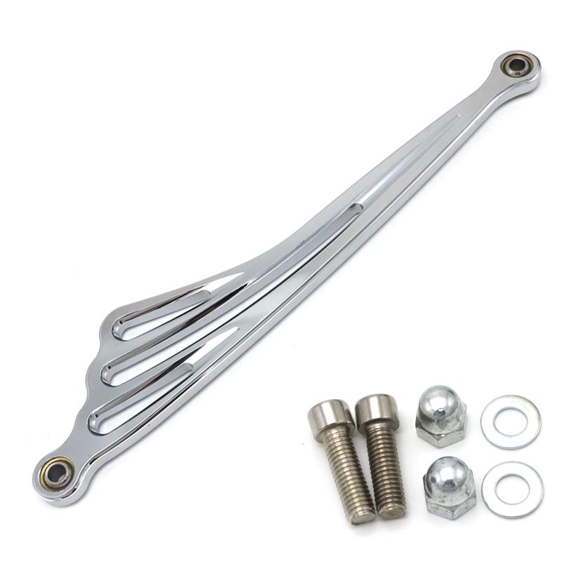 Black Chrome Wing CNC Gear Shift Lever Shift Linkage For Harley Touring Road King Softail Street Glide Trike 1984-15 2016 2017