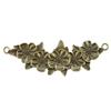 Filigree Diamond Shaped Connectors Ornate Multi Loop Links For Jewelry