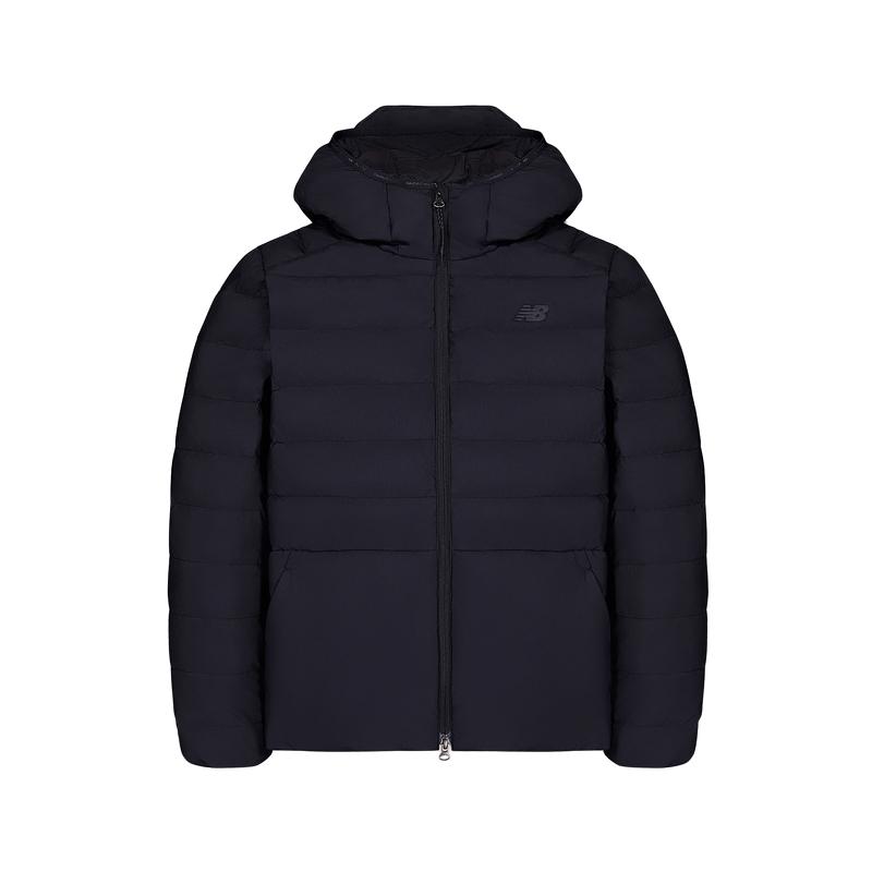 New Balance Down Jackets Men s Black Hooded Moderate NPF43181-BK S