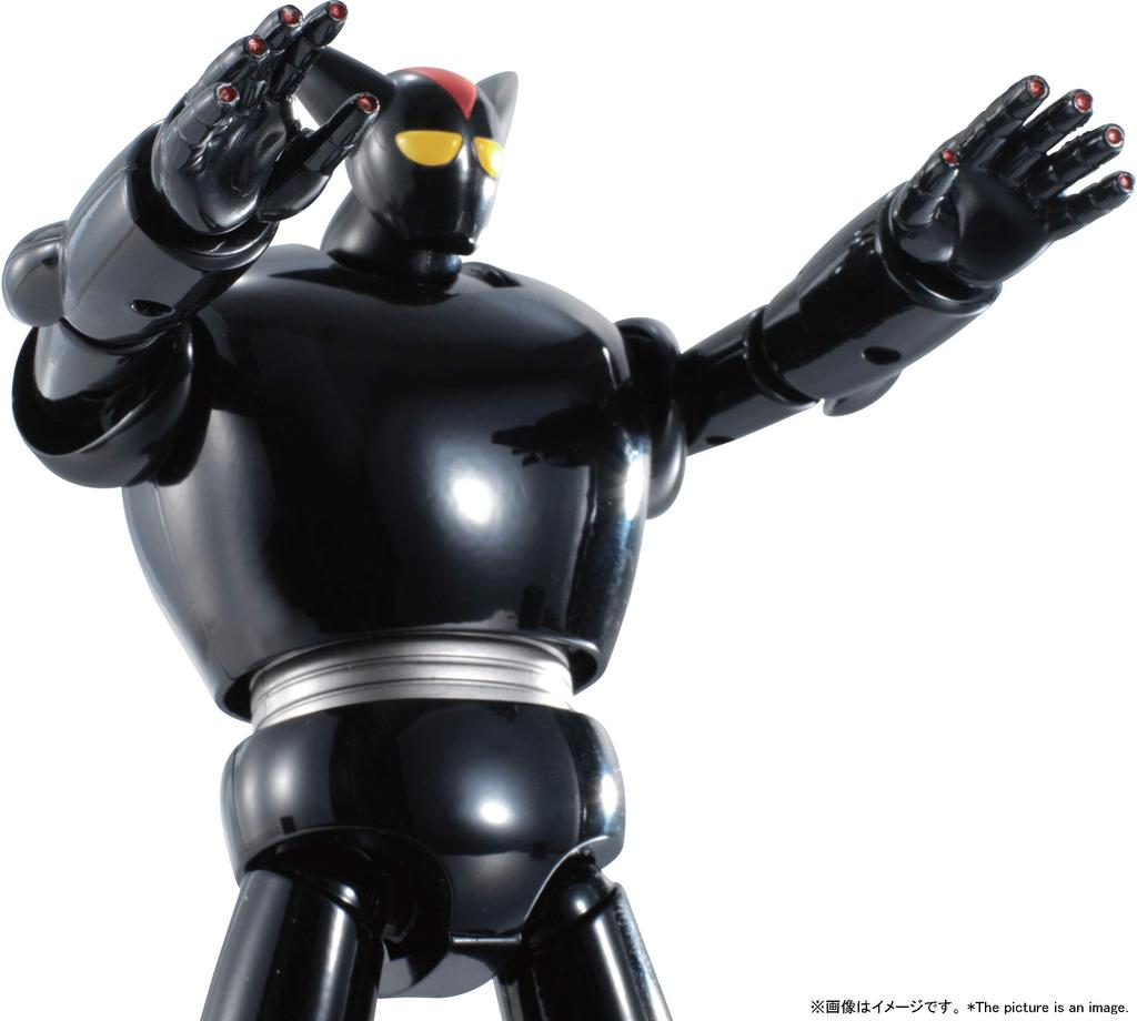 Soul of Chogokin Tetsujin 28 Black Ox ca. 170mm ABS PVC bemalte bewegliche Figur GX-29R Druckguss & &