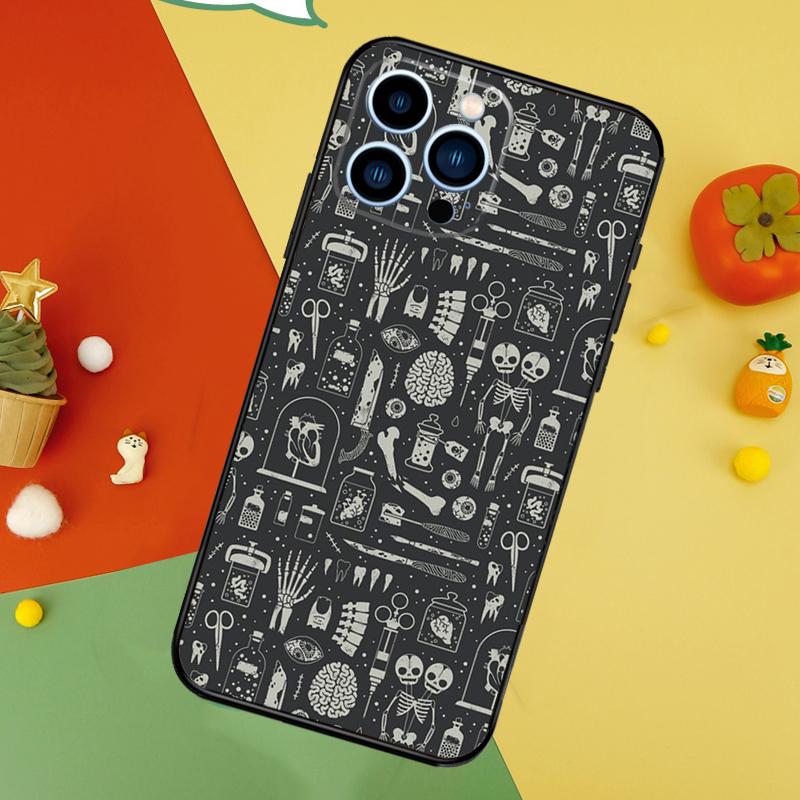 X-Ray Veterinary Medicine Case For iPhone 14 13 12 11 15 16 Pro Max Mini X XR XS Max 8 7 14 15 16 Plus Cover Funda