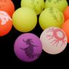 10pcs/set Stretchy Eyeballs Halloween Bouncy Balls Scary Luminous Bouncy Balls Bouncy Eyeball  Gifts