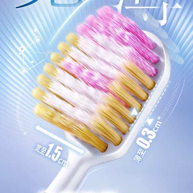 Lion Systema Wide Head Sensitive Toothbrush (2-Pack)
