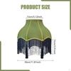 Bell-Shaped Velvet Lampshade with E27 Socket for Floor And Bedside Lamps.
