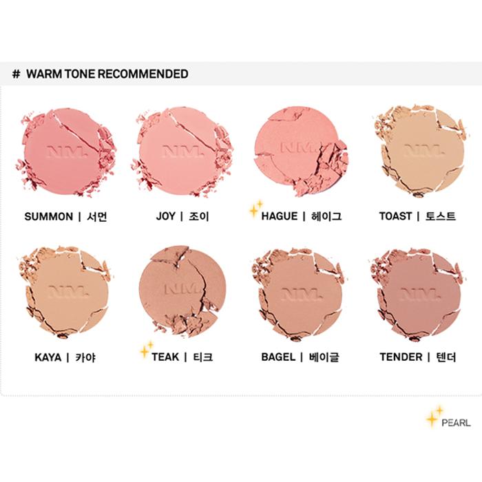 Naming Fluffy Powder Blush 3.2g (22 Colors)