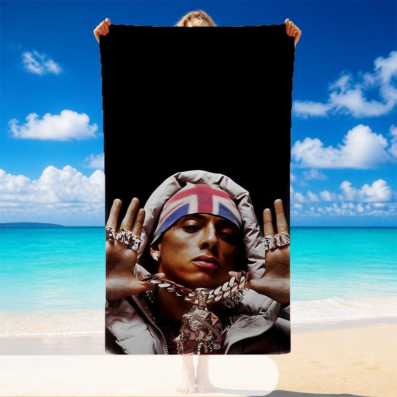 Central Cee Beach Towel, Soft Large Absorbent Towel For Beach Swimming Pool Travel Vacation