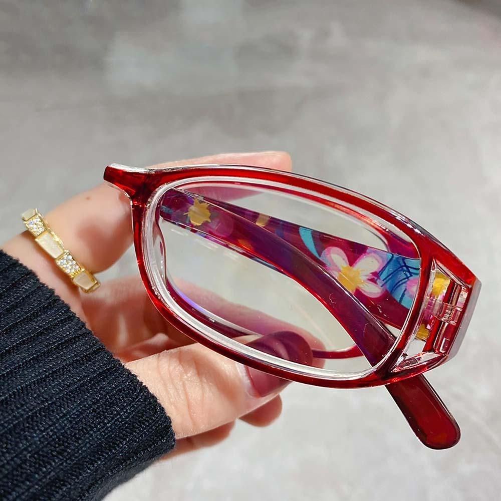 PC Elderly Reading Eyewear Zinc Zinc Alloy Anti Blu-ray Eyewear 3 Color Folding Presbyopic Glasses  Daily