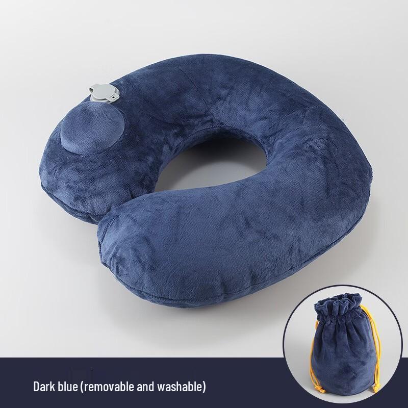 Miflame Inflatable Travel U-Shaped Pillow
