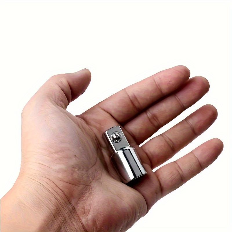 6pcs Ratchet Wrench Socket Converter Sleeve Head Adapter 1/2 "  To 3/8"  To 1/4 "Stainless Steel To 1/4" To 1/2 "To 3/8"