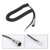 8pin to RJ 45 Modular Microphone Adapter For Yaesu FT 450D FT 897D FT 991 FT 891