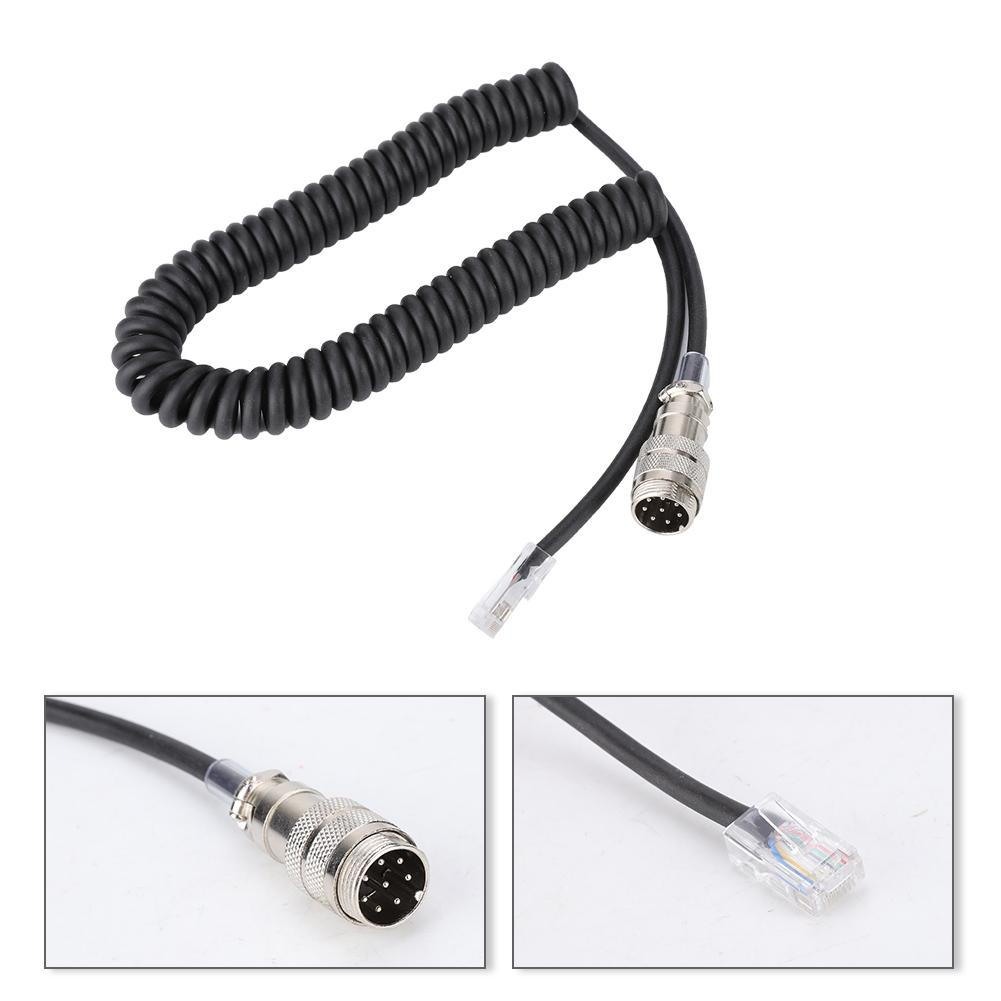 8pin to RJ 45 Modular Microphone Adapter For Yaesu FT 450D FT 897D FT 991 FT 891
