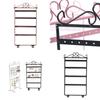 Functional Iron Metal Earring Organizer Display Stand For Jewelry Maximizing Space Efficiency