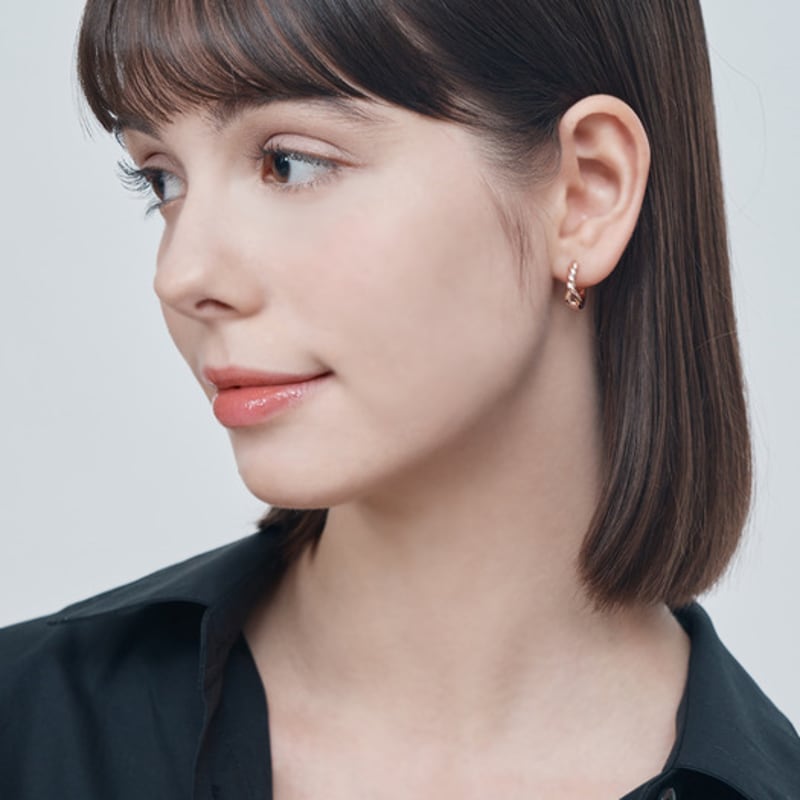 ELLE Jewelry 14K Ella Twist Earrings (gold filled) ELGPEE513