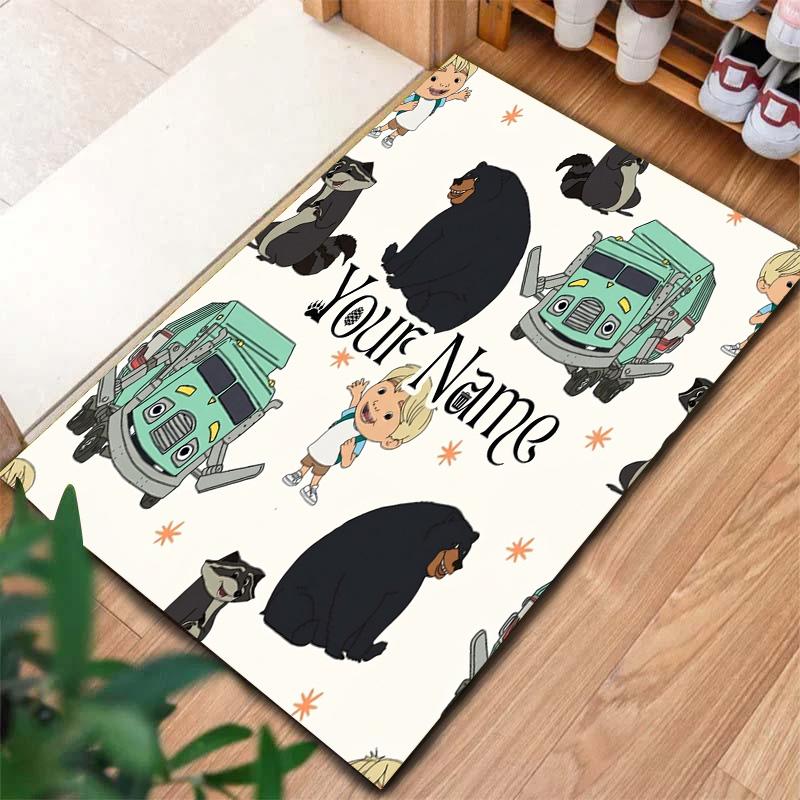 Adventure Land Custom Name Carpet Rug For Living Room Bedroom Home Sofa Decoration Kids Play Nonslip Floor Mat