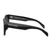 Prada Brand Logo Acetate Square Sunglasses Women's Black Black 52 basic packaging-glasses case + packaging box